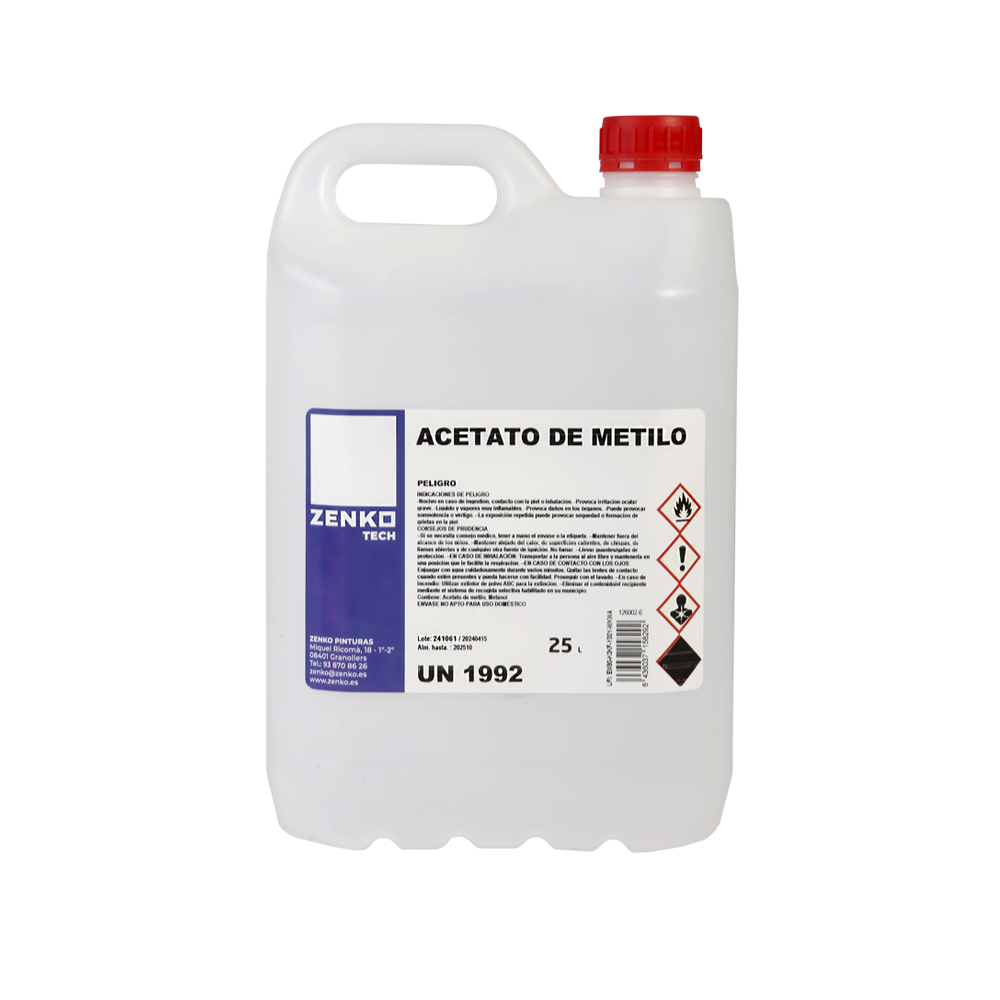 DISOLVENTE ACETATO DE METILO