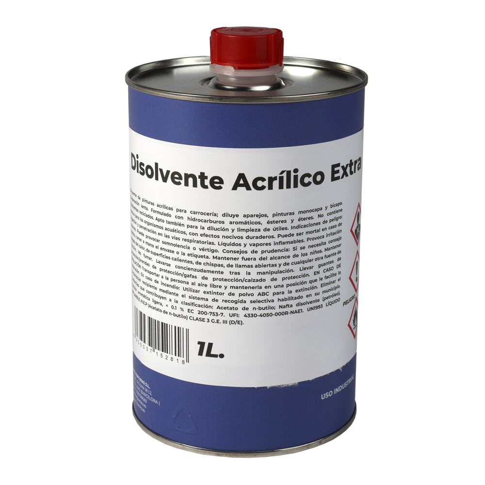 DISOLVENTE ACRÍLICO EXTRA